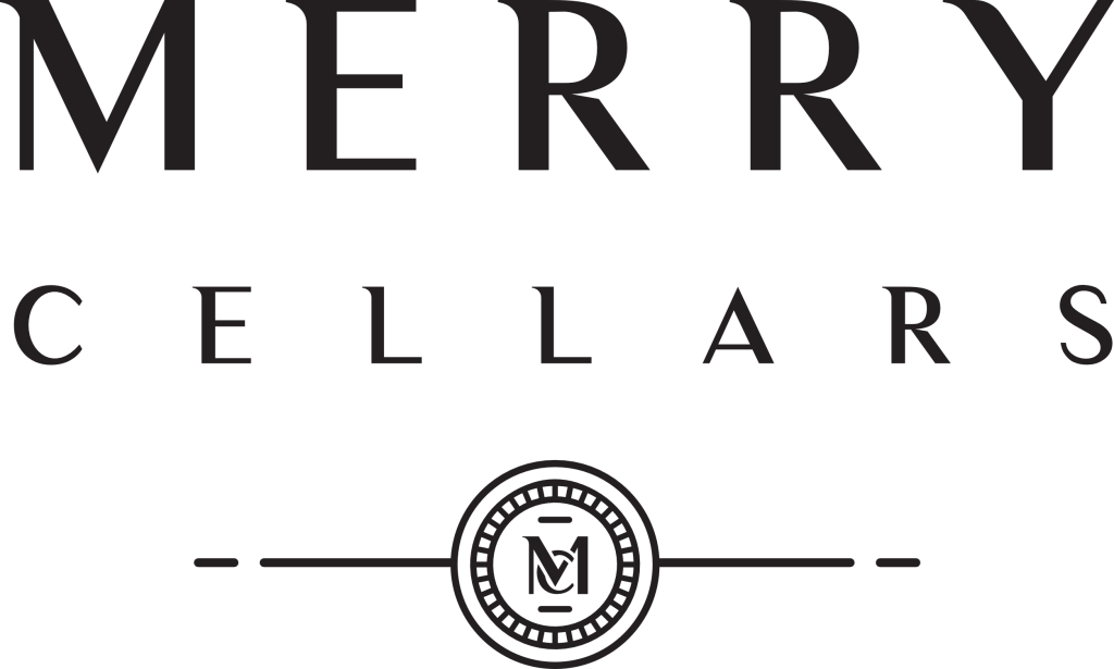 20221115_Merry Cellars Logo and Seal_Black_Transparent