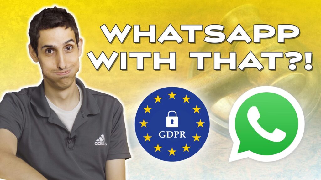 Social MEdia Marketing and GDPR Whatsapp Lawsuit