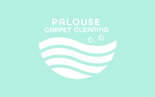palouse carpet cleaning brand logo design 2